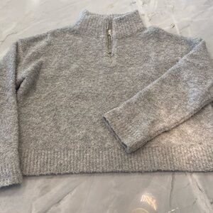 Chunky 1/3 zip sweater, super cozy and soft